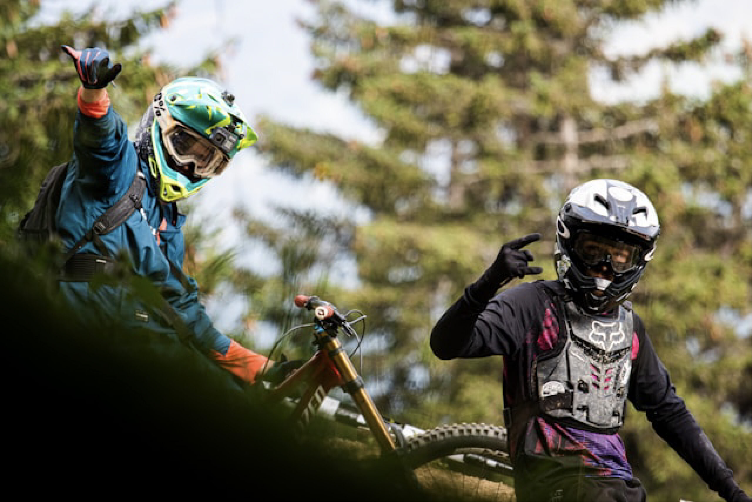 biking